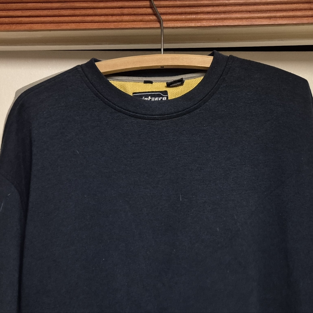 Y2k Era Point Zero Black Striped T-Shirt